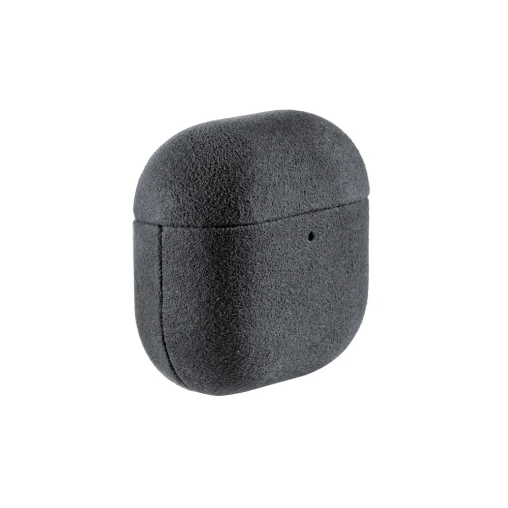 AirPods Pro (2e Generatie) Alcantara Hoesje - Space Grey