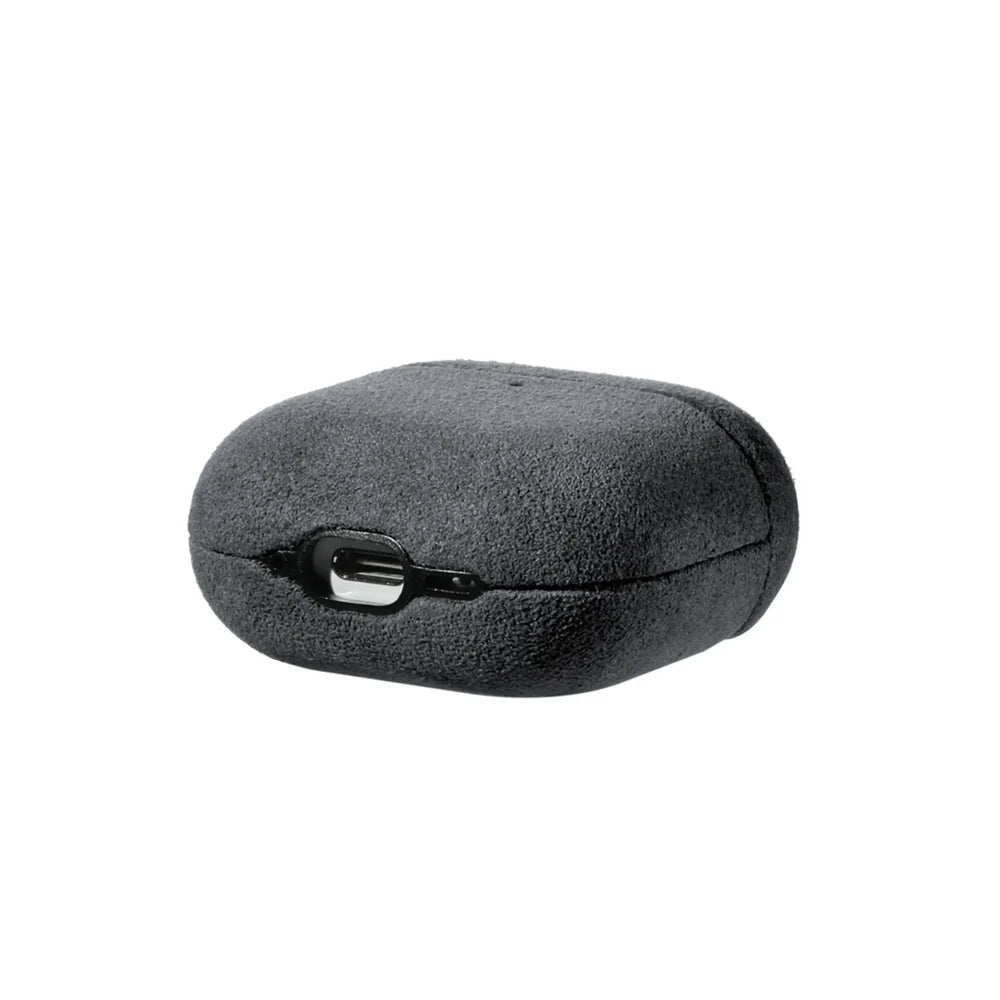 AirPods Pro (2e Generatie) Alcantara Hoesje - Space Grey