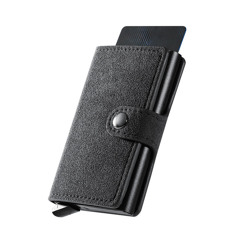 Alcantara Smart Wallet - Space Grey
