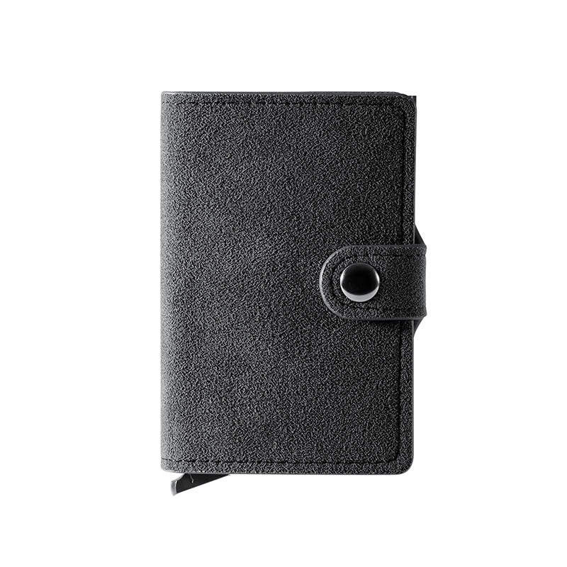 Alcantara Smart Wallet - Space Grey