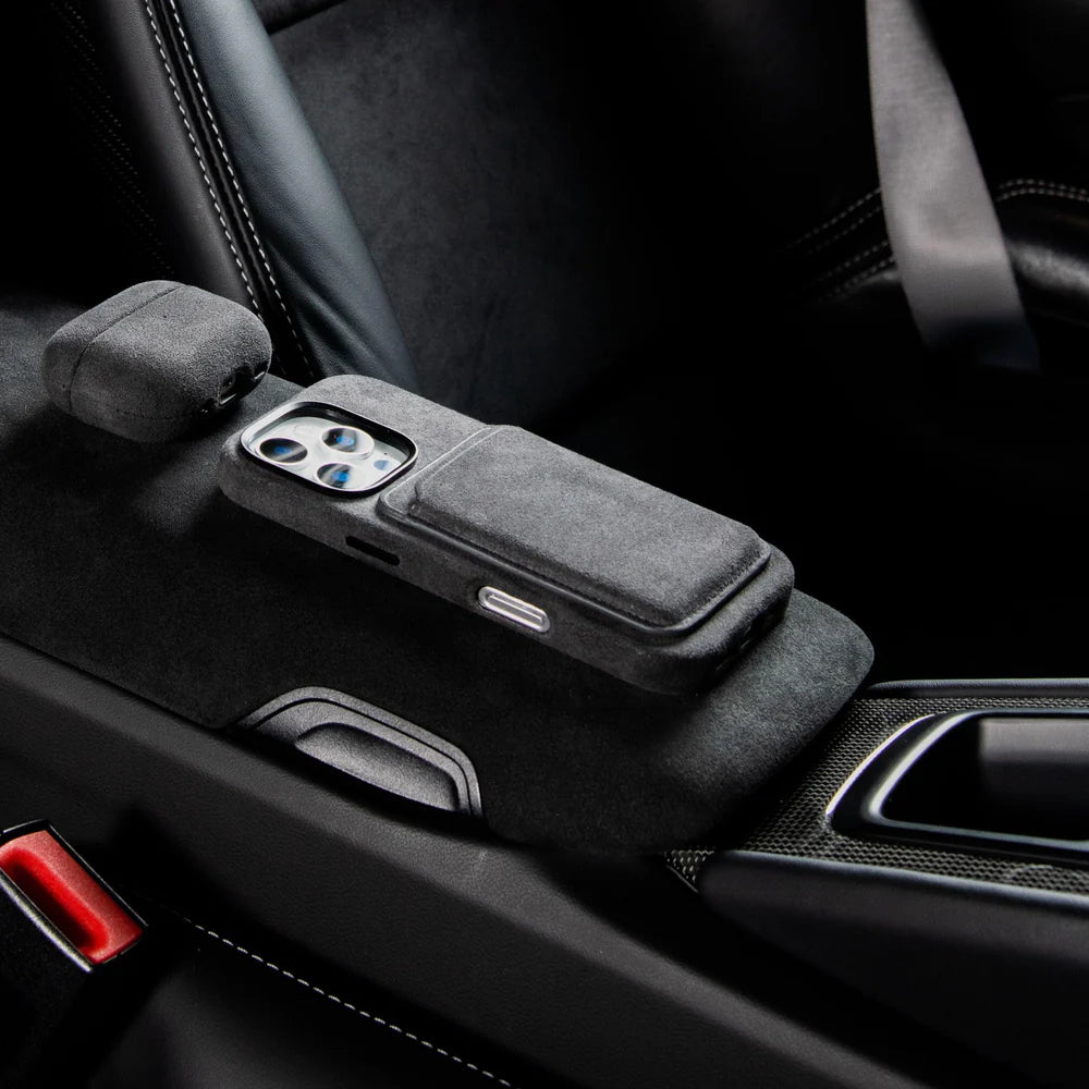 iPhone Alcantara Case - Space Grey